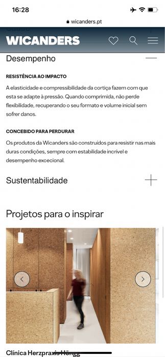 Pavimento Wicanders - Topo de Gama Wood Essence - D886003 Platinum Chalk Oak