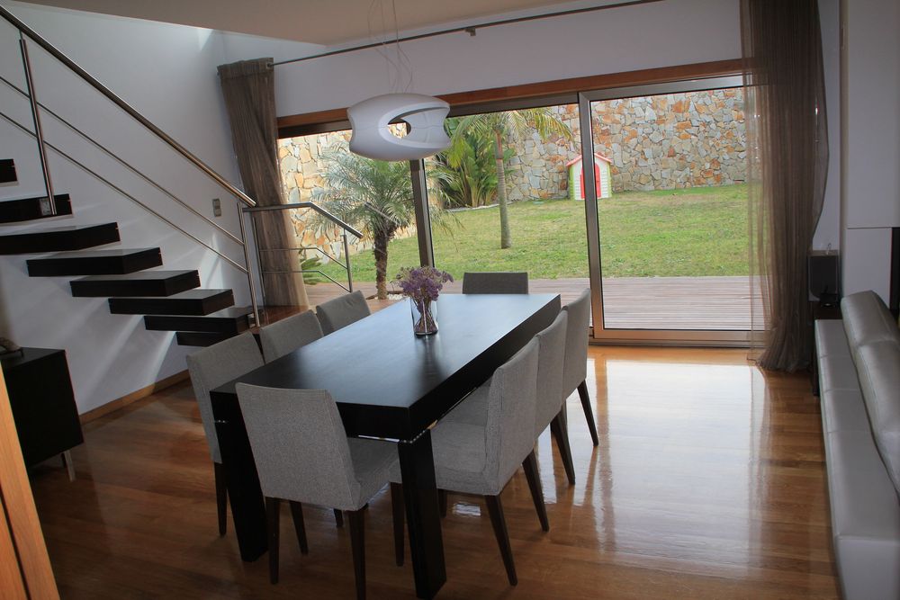 Mesa em madeira wengue extensivel 1,80mt ate 2,80mt