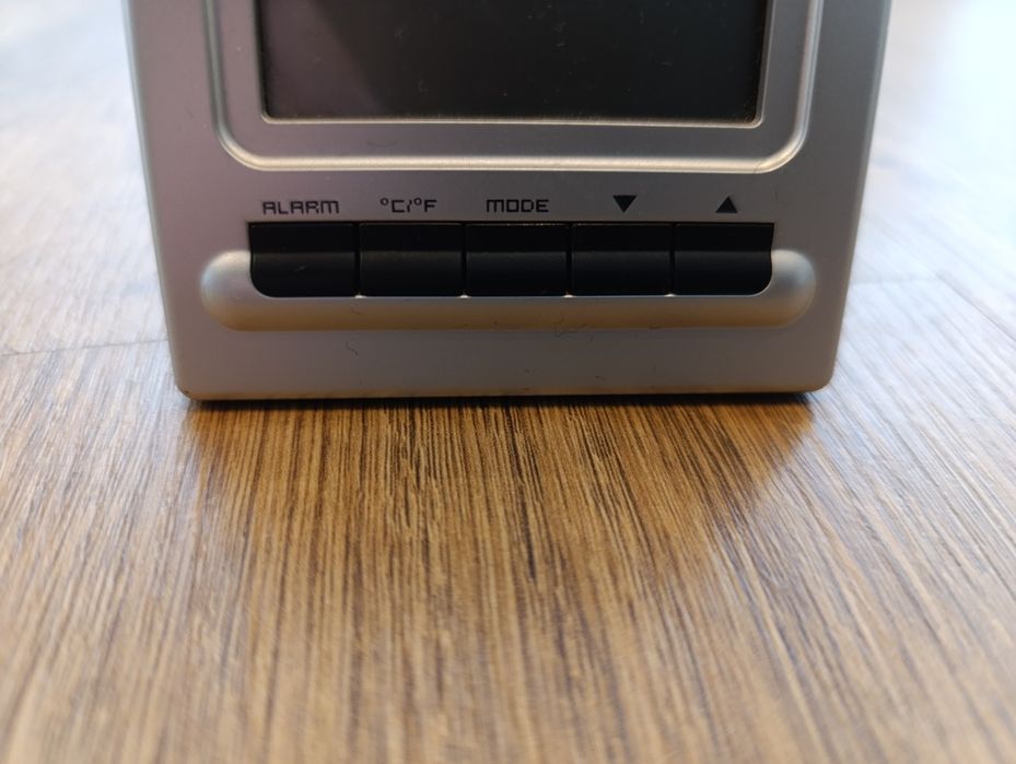 Relógio despertador estação meteorológica