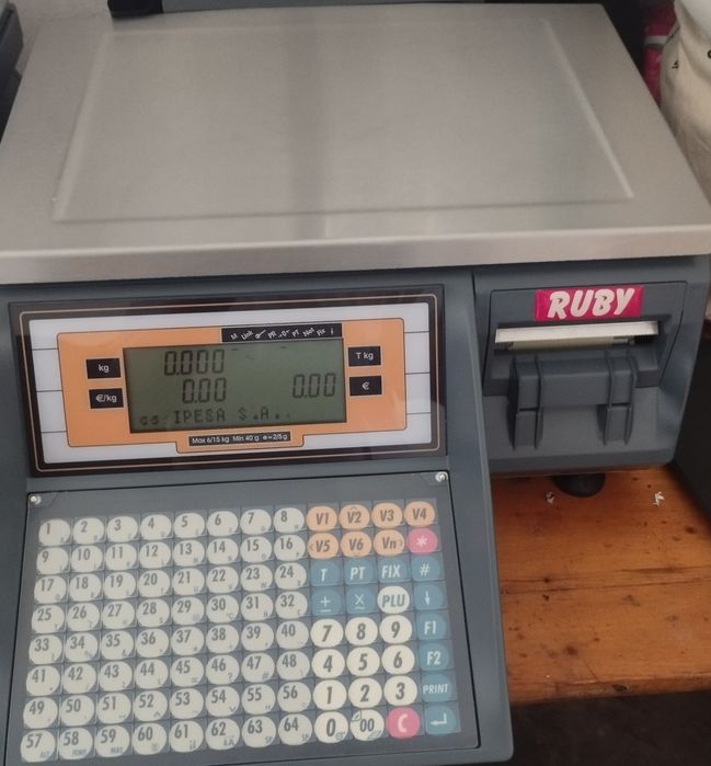 Balança ruby 15 kg Máxima 11