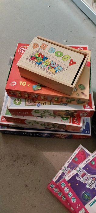 Puzzle gry 3+ 12 sztuk