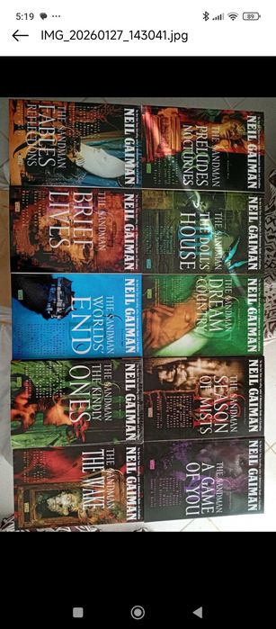 Sandman coleção completa TPB Vertigo Neil Gaiman