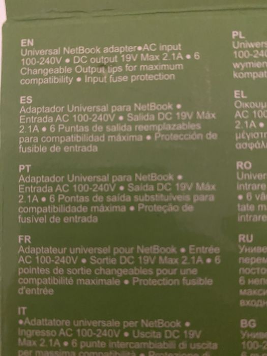 Vendo adaptador universal Mitsai