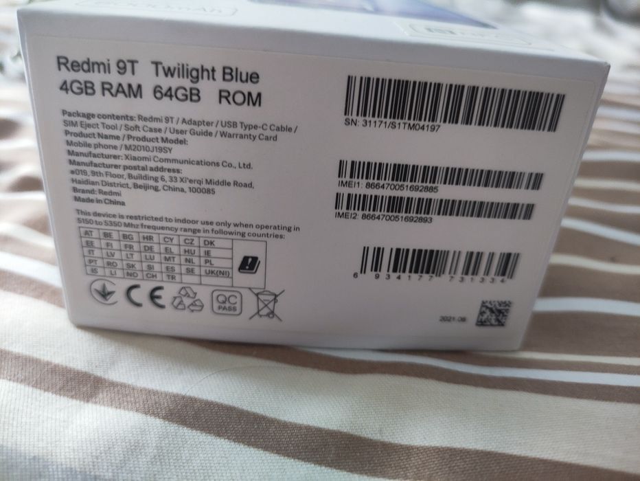 Xiaomi Redmi 9T  64GB - funciona