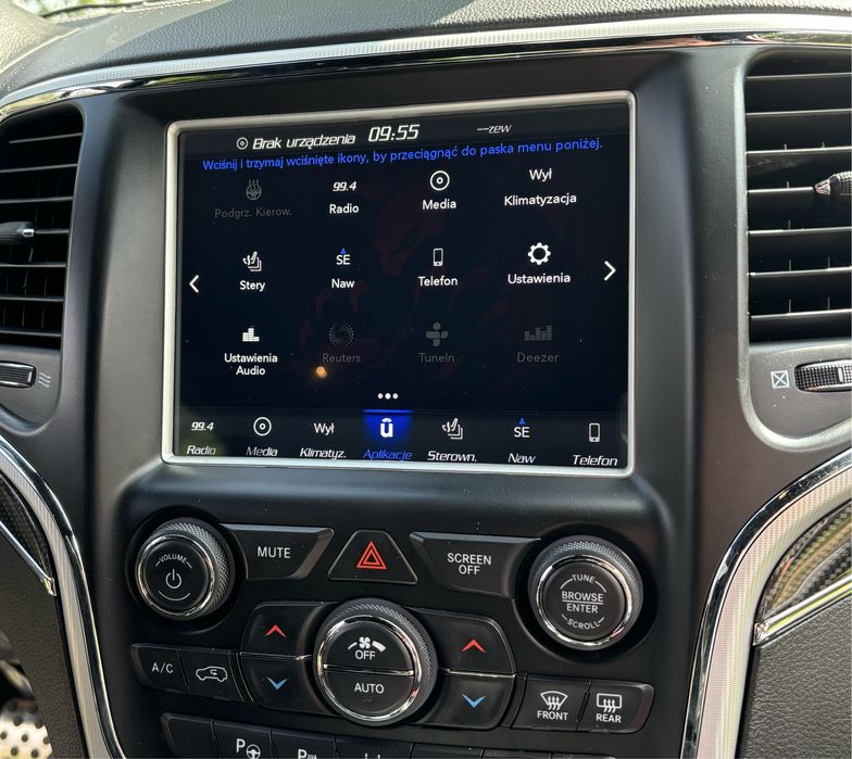 Radio jeep dodge chrysler polski mapy lektor wybieranie głosowe pl