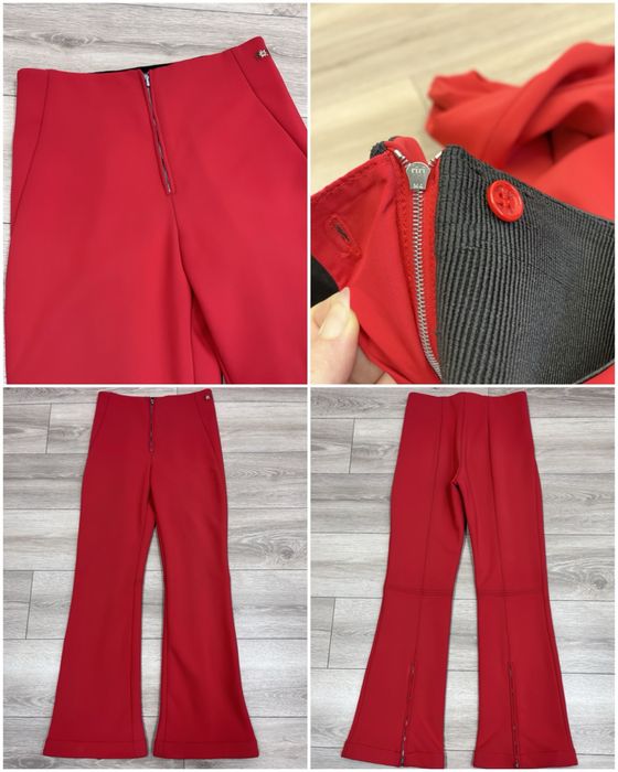 Post Card лижний костюм куртка штани червоний жіночий гірськолижний