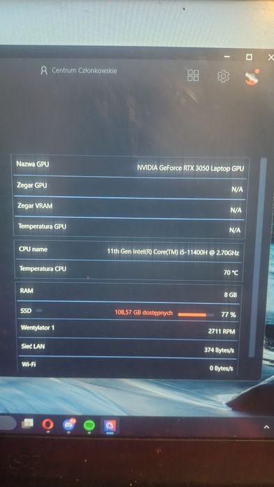 Laptop msi MSI GF63 Thin 11UC-213XPL