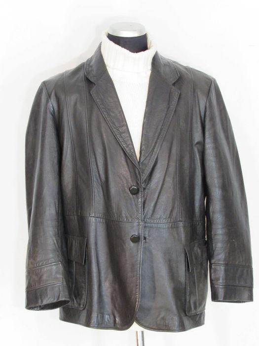 Marynarka skórzana męska MONGOLIA