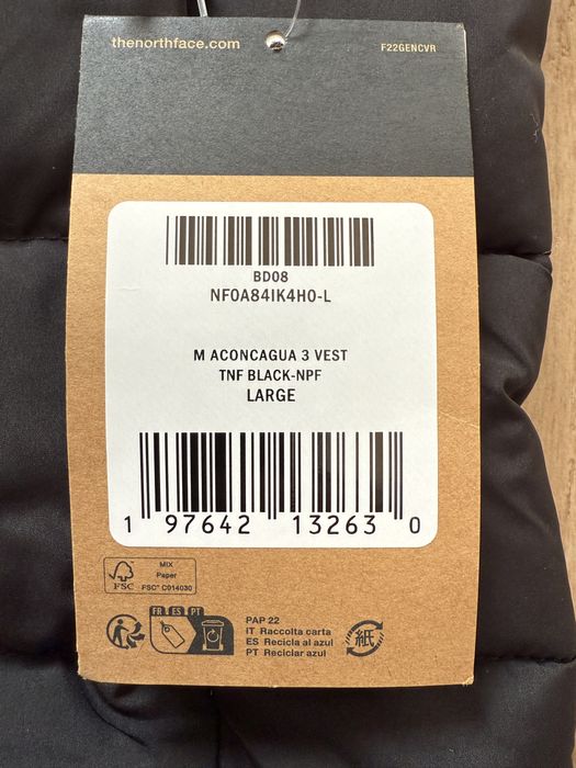 Kamizelka The North Face Aconcagua "L"