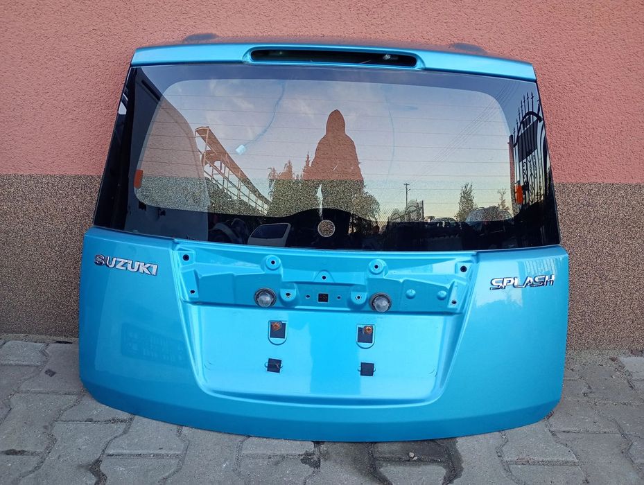 SUZUKI SPLASH ZKC klapa tylna bagażnika tył szyba