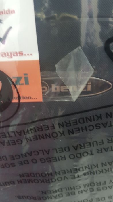 Benzi Mala de Cabine / Trolley 55cm 4R BZ5709 Preto