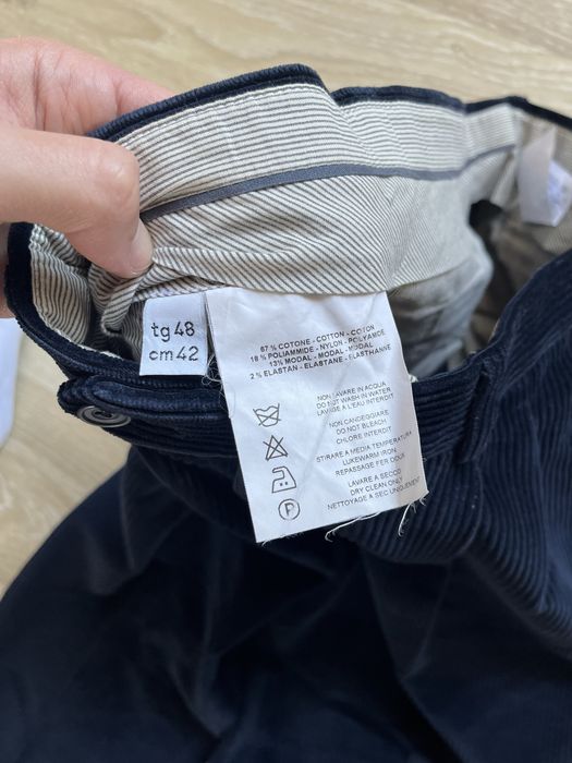 ERMENEGILDO ZEGNA SOFT VELVET PANTS gold label jacob cohen cucinelli вельветові штани