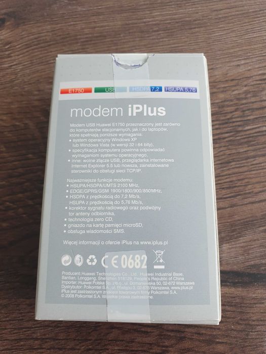Modem USB HUAWEI E1750