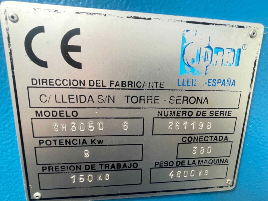 Guilhotina Hidráulica JORDI GH3050 6