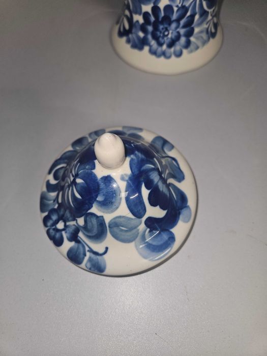 Porcelana fajans WŁOCŁAWEK duży wazon 44cm
