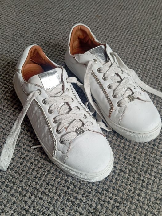 białe sneakersy damskie Arita 40-41