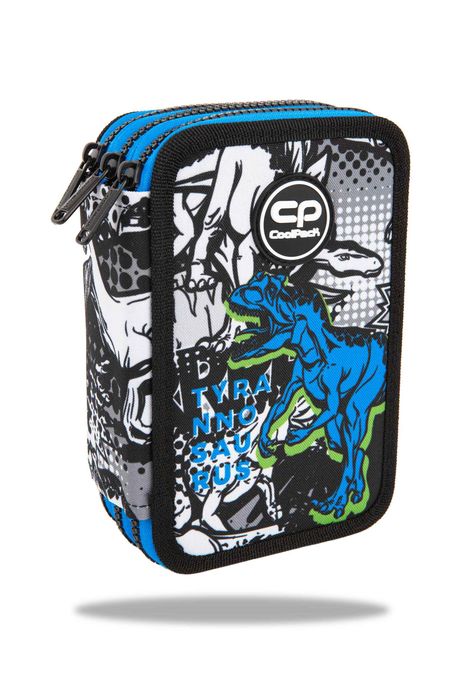 Piórnik Potrójny Z Wyposażeniem Coolpack Jumper 3 T-Rex Patio