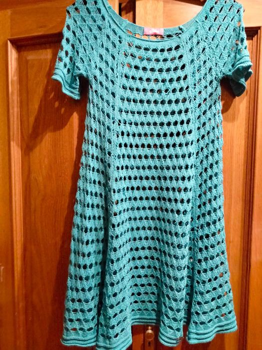 Vestido túnica crochet Ruga