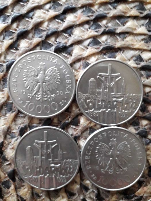 Monety Solidarność 4 szt.
