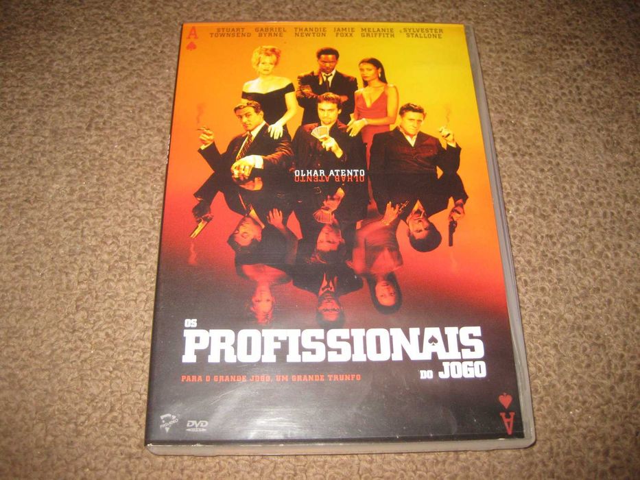 DVD "Os Profissionais do Jogo" com Sylvester Stallone/Raro!