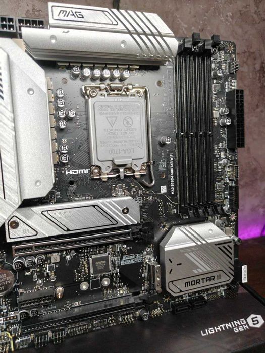 Материнська плата Msi MAG B760M Mortar Wifi (LGA1700) 12-13-14 Покоління Intel