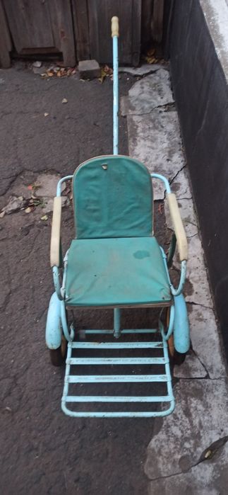 Коляска тележка детская . Раритет. СССР