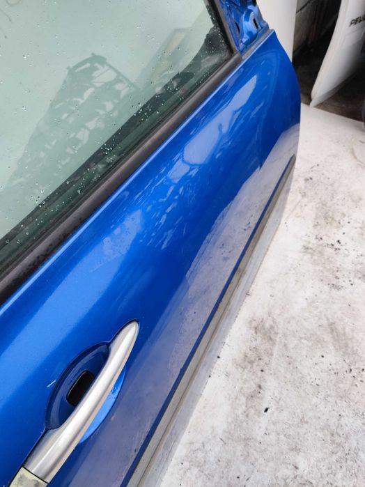Renault Megane II 2 Drzwi Prawy Przód Prawe Przednie Niebieskie