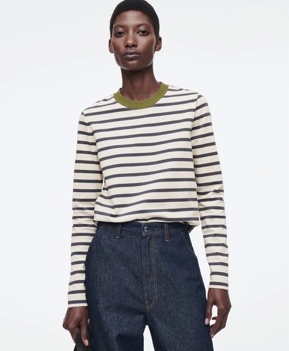 Лонгслів COS, щільний котон, різні кольори