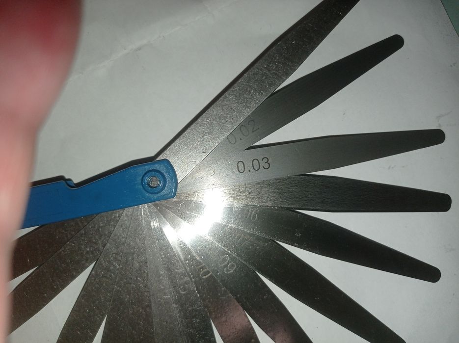 Щуп для измерения зазоров  0.02-1.0