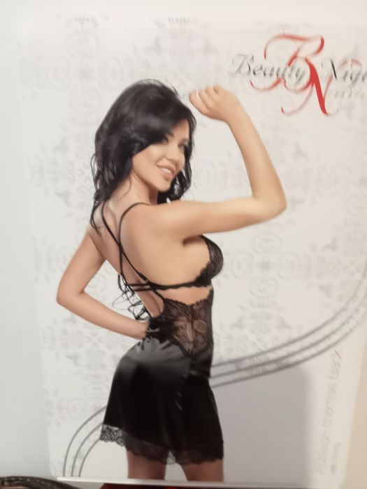 Camisa de noite com renda Nova