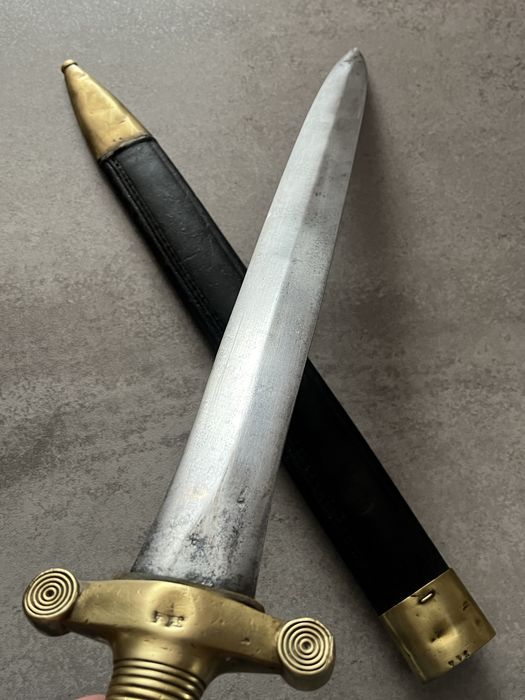 Tasak francuski „Gladius” 1831 zgodny, piękny stan, bagnet