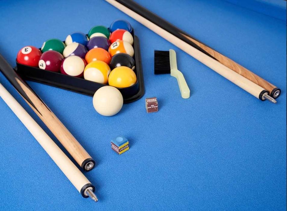 Більярдний стіл американка 7ф з тенісною кришкою, киї, кулі