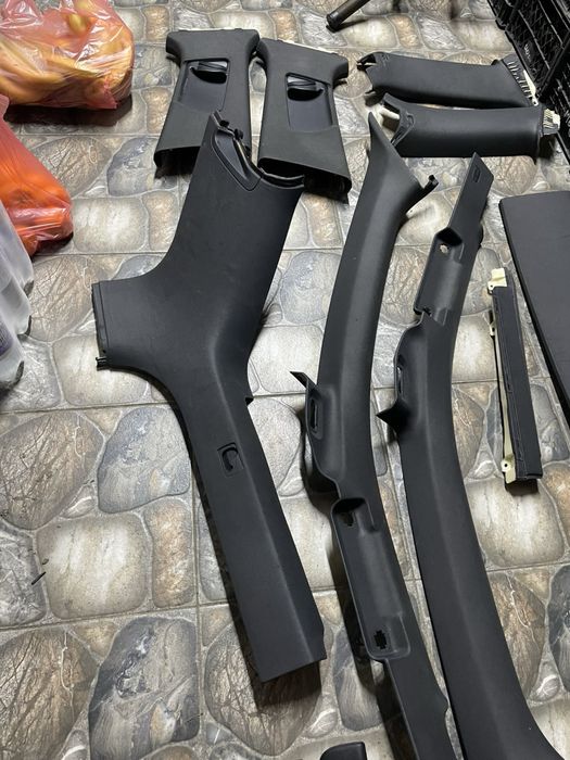 Плафони чорні ауді а4 б6/б7 S-line