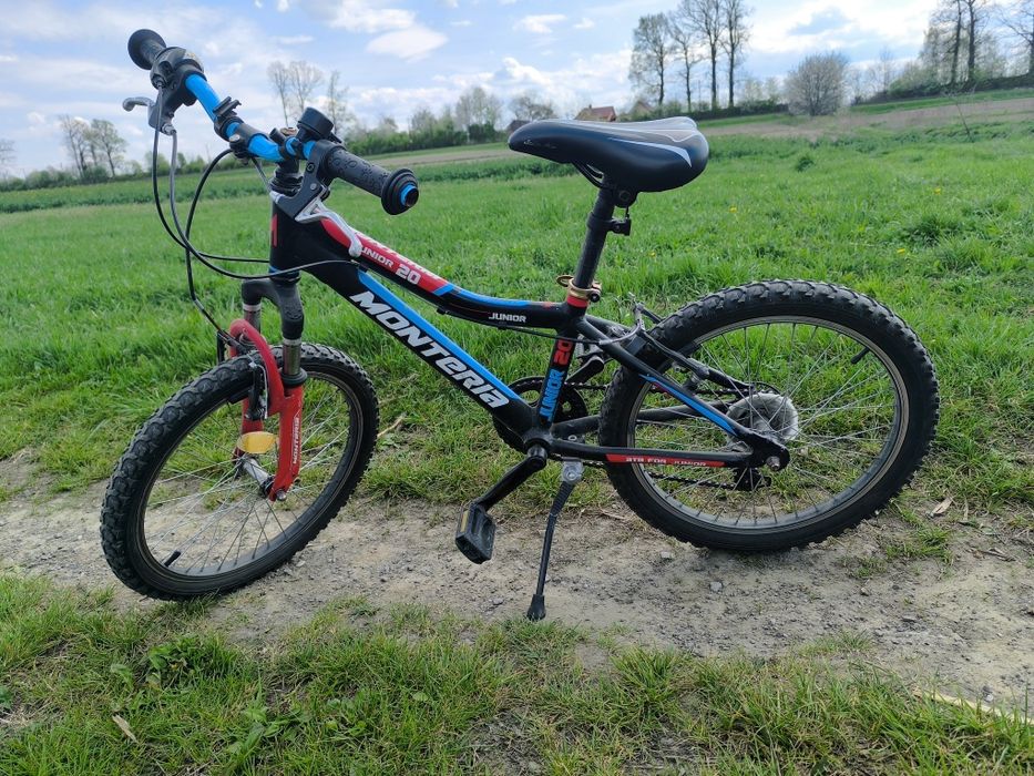 Rower MONTERIA Junior 20" – Amortyzator, Shimano