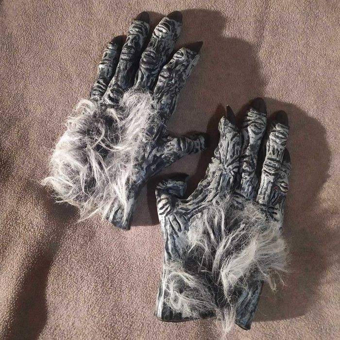 Rękawice - Wilkołaka na Sylwestra, Karnawał, Halloween