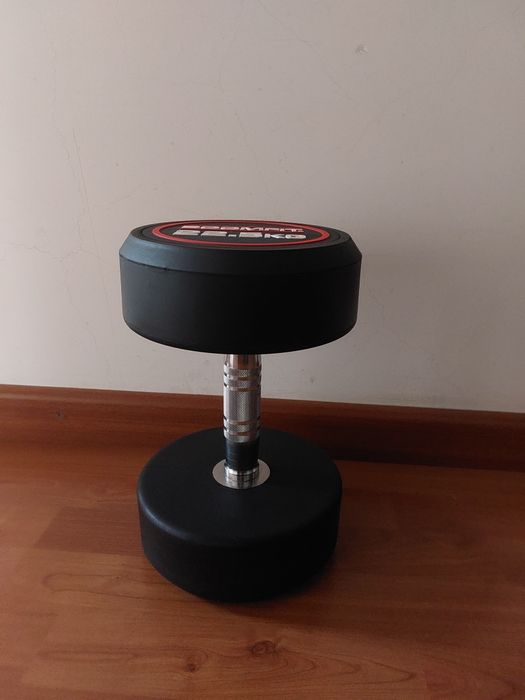 Halter 22,5kg redondo (novo, na caixa)