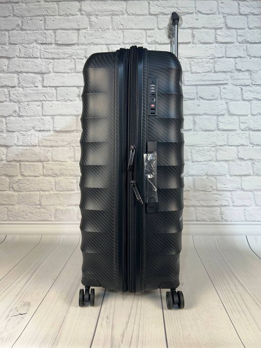 Валіза велика 4 колеса 242B/L синя Airtex (Франція