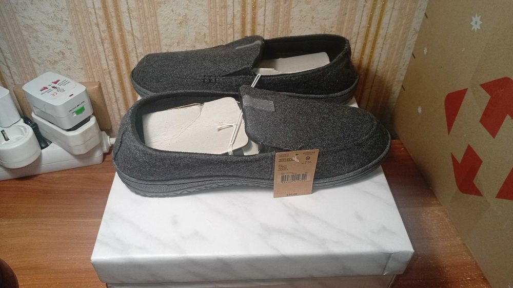 НОВІ Теплі Чоловічі Домашні Капці / Тапочки Sears 9US/42,5UA/25 з США