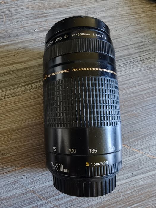 Canon EF 75-300mm f/4-5.6 II USM – teleobiektyw Canon EF