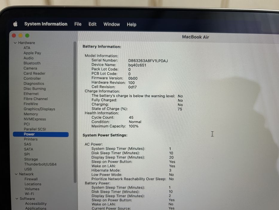 MacBook Air m2 16/512 15” ідеал