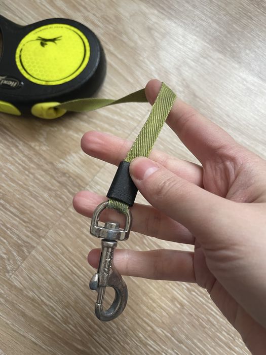 Повідець-рулетка flexi new neon m 5 м