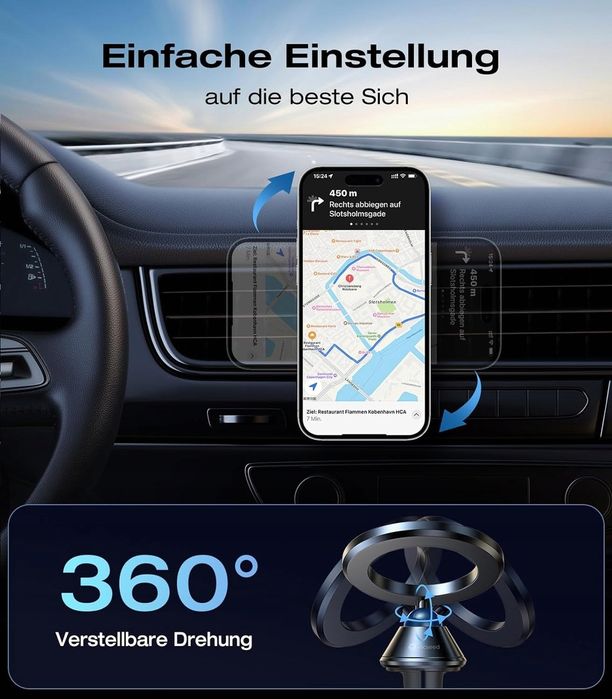 Samochodowy Uchwyt Magnetyczny do Telefonu MagSafe