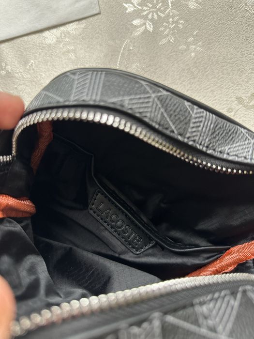 Сумка Lacoste Monogram | Crossbody Bag | мессенджер | лакоста лакосте