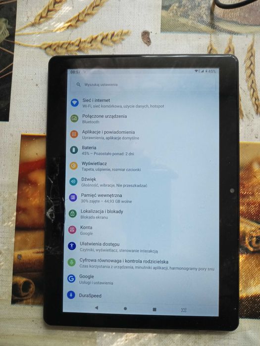 Tablet 10" jako telefon