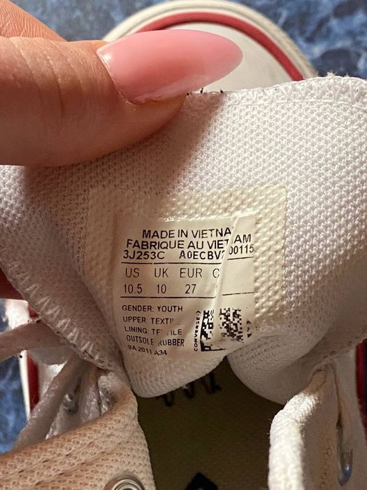 Кросівки для дівчинки р.27