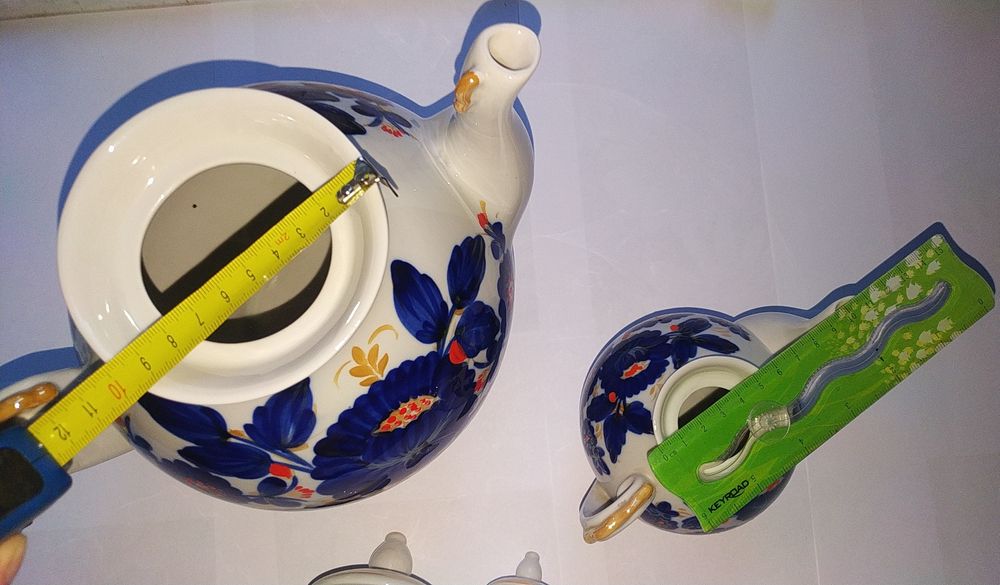 Чайник фарфоровый, заварник фарфор, чайный набор