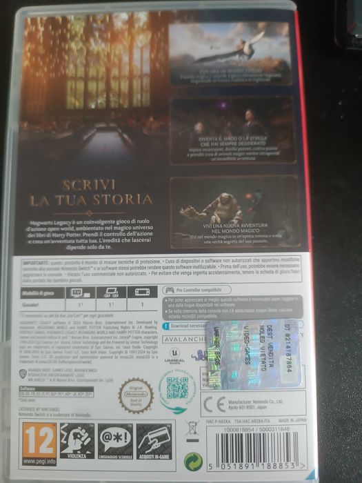 Hogwarts legacy switch