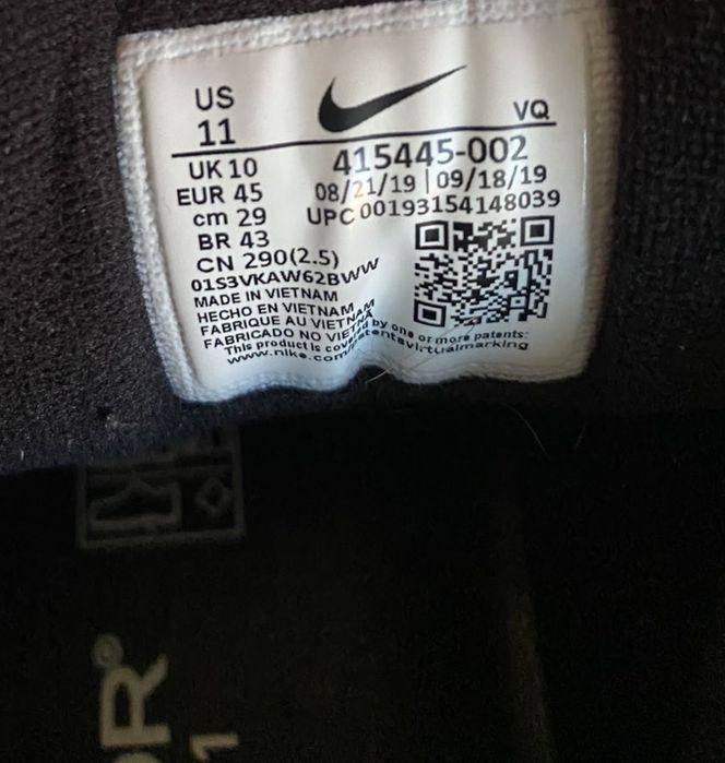 Кросівки Nike Monarch 4 Black Blue White