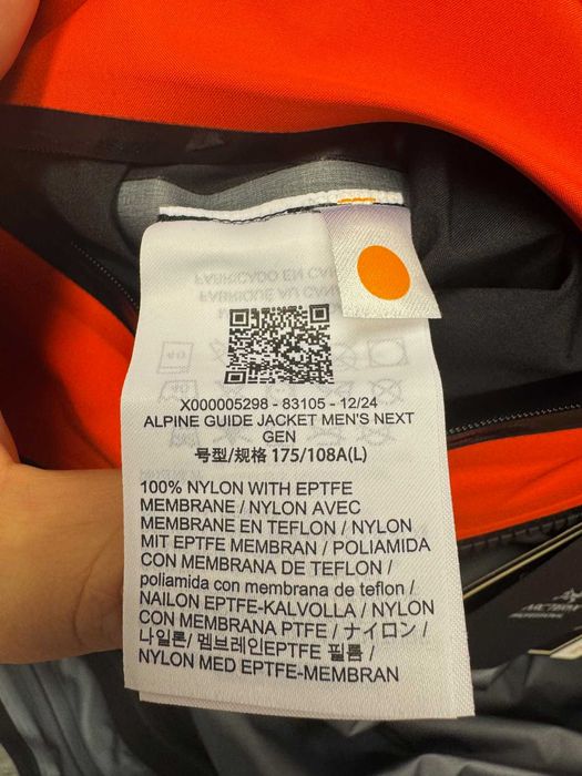 Kurtka Arcteryx Professionals Alpine Guide Jacket Next Gen Dynasty