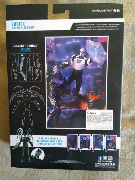 Figura Batman Beyond Shriek DC Multiverse Novo e Selado